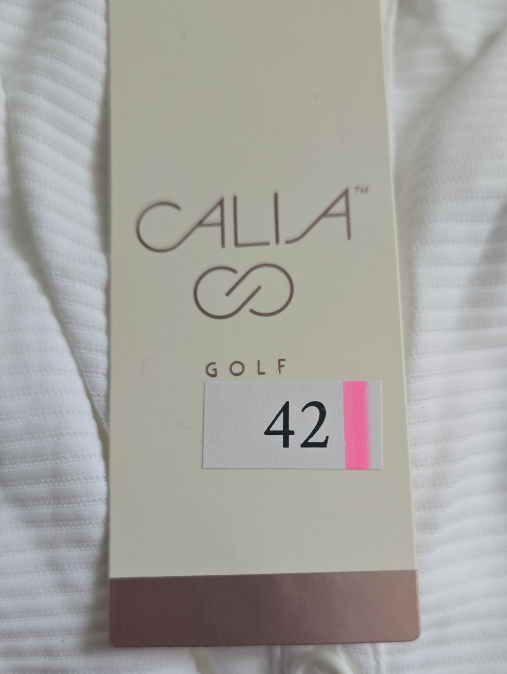 Calia By Carrie Underwood Golf Women's XL White Tank Top Shirt New w/ Tags! - Picture 4 of 6